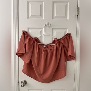 Off-the-shoulder Top